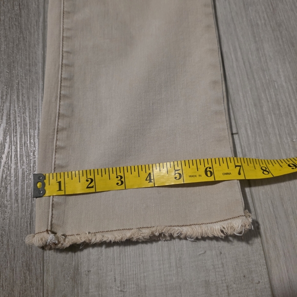 Joseph Ribkoff Taupe Straight Leg Jeans - Picture 11 of 12